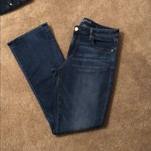 American Eagle skinny kick super stretch jeans